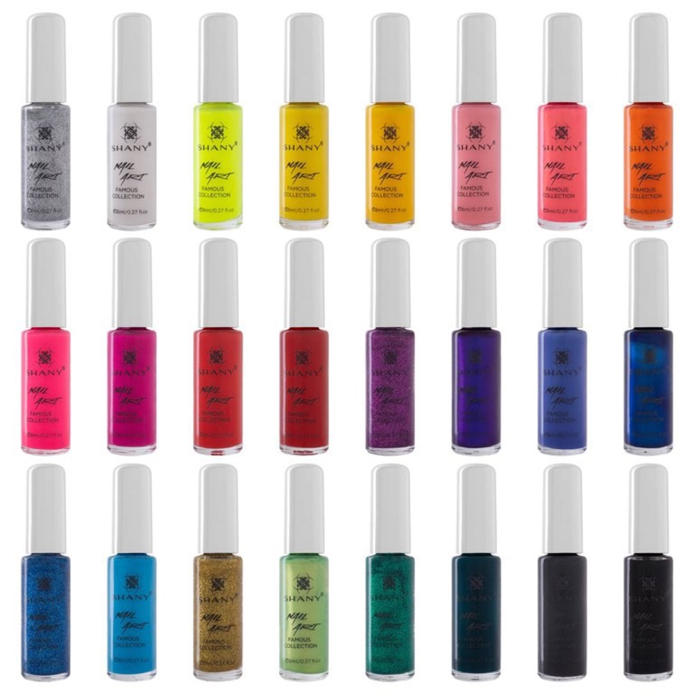 SHANY Nail Art Set (24 Colors Nail Polish)